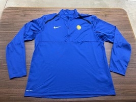 Golden State Warriors Men’s Blue Long-Sleeve Pullover - Nike - XL - $21.99