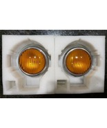 2 FRONT FOG LIGHTS 5.25&quot; (AMBER) MERCEDES-BENZ W109, W109 | ENG GROUP CL... - £396.84 GBP