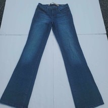 Nine West Vintage America Mid Rise Bootcut Stretch Denim Blue Jeans Size 2 - £11.98 GBP