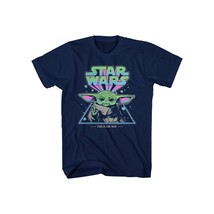 Boys Star Wars Yoda T-Shirt, This Is The Way Size XXL (18)  Color Blue - £11.03 GBP