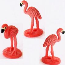 Doll House Shoppe Toy Pink Flamingo Set/3  SL344822 Micro-mini Miniature - £3.61 GBP