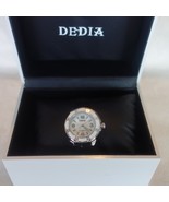 DEDIA Lily L Women&#39;s Diamond Mother of Pearl Swiss Watch white /black NE... - $679.88 CAD