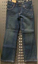 NWT CRAZY 8 Girls Size 7 Reg Denim BOOTCUT Jeans Pants Adjustable Waist ... - £8.61 GBP