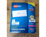 Avery Easy Peel Mailing Address Labels Laser 1 x 2 5/8 White 3000/Box (5... - £19.72 GBP