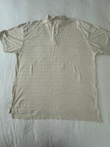 Izod Men's Tan Cotton Stripes Short Sleeve Polo Shirt Size 2X image 2