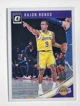 2018-19 Optic Rajon Rondo NBA PWE Base Card Lakers #74 - £1.01 GBP