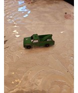 MARX Wrecker Truck Green Made in Hong Kong Die Cast Metal 2.5 - $12.00 CAD