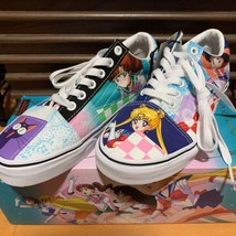 Vans Sailor Moon Old Skool Patch Work Shoes Sneakers - VN0005U7448 us5.5 23.5cm - £129.30 GBP