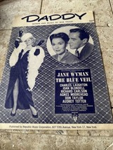 Daddy Bob Troup Jane Wyman Sheet Music - £10.99 GBP