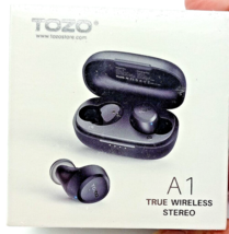 TOZO A1 Earbuds Wireless Bluetooth 5.3 in Ear Mini Lightweight Headphones Black - £11.58 GBP