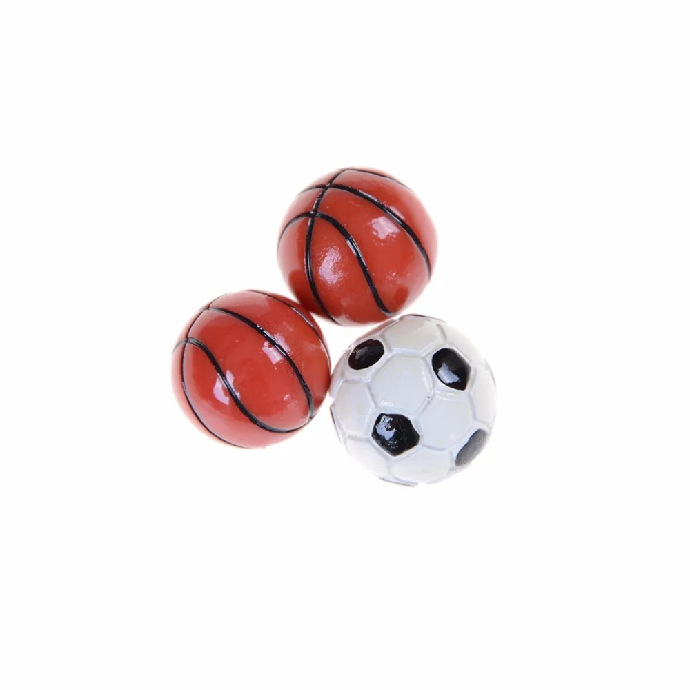 1:6/1:12 Dollhouse Miniature Sports Balls Soccer Football and Basketball Decor - £6.57 GBP+