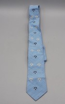 Vintage Skinny Polyester Tie Necktie 2-1/2&quot; 1950&#39;s 1960&#39;s Rockabilly - £30.68 GBP