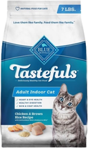 Tastefuls Natural Dry Food for Adult Indoor Cats, Chicken &amp; Brown Rice R... - $63.35