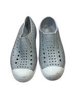 Native Jefferson Silver Glitter Slip-On Shoes J2 - €15,09 EUR