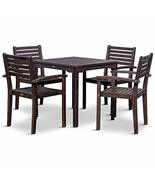 DTY Outdoor Living Leadville Square 5-Piece Eucalyptus Dining Set, Espre... - $8,500.76 MXN