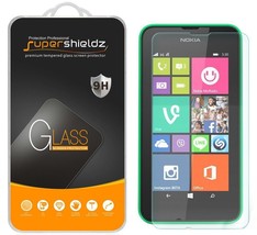 3X For Nokia Lumia 635 / 630 Tempered Glass Screen Protector Saver - £15.66 GBP
