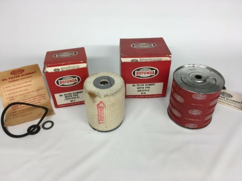 Primary image for NOS Ford Rotunda Cartridge Style Oil Filter R1-G 000-6731-A & R1-F C1TZ-6731-B