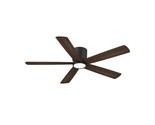 Home Decorator Britton 52&quot; LED Indoor Matte Black Ceiling Fan, Light and... - $128.11