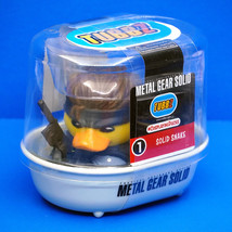 Metal Gear Solid Snake Tubbz Rubber Duck Duckie Ducky Figure - £58.91 GBP