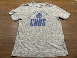 Chicago Cubs Men’s Gray MLB Baseball T-Shirt - Medium - $9.99