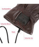 New Hot Bluetooth PU Warm Gloves Leather Glove Winter For Mobile Phone  - £16.62 GBP