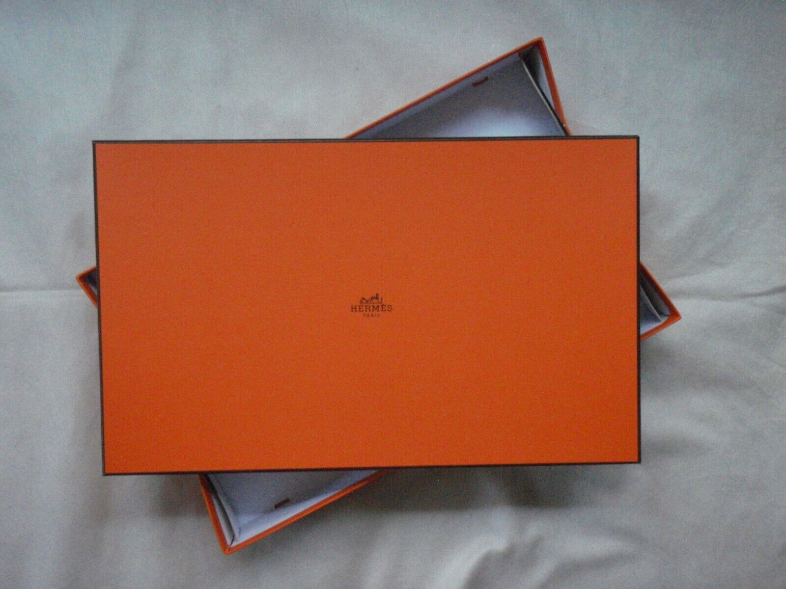Hermes box rectangle medium empty #900 orange - $22.76