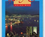 Hong Kong Tourist Association Official Guide Map Kai Tak 1980&#39;s - £22.21 GBP
