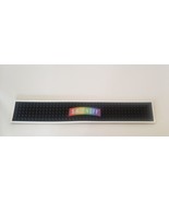 Smirnoff Rainbow Black Rubber Pride Bar Rail Drip Mat Man Cave - £11.16 GBP