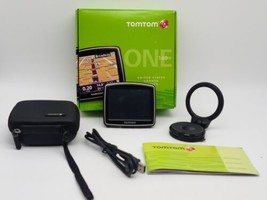 TomTom ONE 140S Portable Car GPS Navigator Bundle w/ Original Packaging - £21.75 GBP