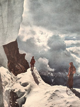 1948 Original Esquire Art ALPS American Plan Mt Shuksan Washington - £5.15 GBP