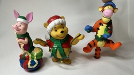 Winnie The Pooh String Light Covers Christmas Set of 3 Tigger, Pooh, Piglet - $12.82