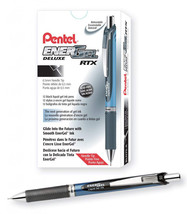 Pentel EnerGel RTX Roller Ball Retractable Gel Pen Black Ink Fine BLN75-A - $67.99
