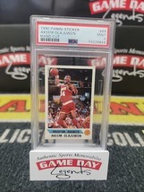 1990 Panini Sticker #69 Akeem Olajuwon Hand Cut PSA 9 - £8.44 GBP