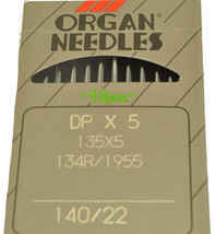 Organ Industrial Sewing Machine Needle 135X5-140 - $7.95