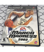 EA Sports NCAA March Madness 2002 Sony PlayStation 2 PS2 Game Complete T... - £7.40 GBP