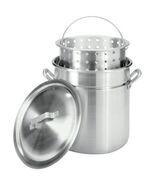 Bayou Classic 4042 42-qt Aluminum Stockpot w/ Basket Features Domed Vent... - $2,055.30 MXN