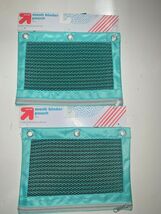 Lot (2) Mint Mesh Binder Pouches - $6.50