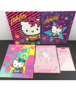 Hello Kitty Sanrio Letter Set, Stickers, and 3 Pocket Folders 2004 - €59,08 EUR