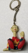 Long Neck Langnek Figure Keychain Plastic 1960s Vintage - £9.71 GBP