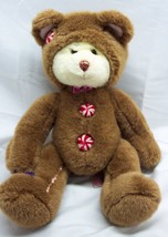 Russ Cute Cookie Teddy Bear As Gingerbread Man 13&quot; Plush Stuffed Animal Toy - £15.82 GBP