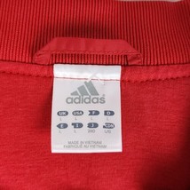 Adidas NBA Chicago Bulls Pullover Jacket Size Large Windbreaker - £23.35 GBP
