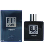 Estelle Ewen ambcee34s Blue Code 3.4 oz Eau De Toilette Spray for Men - $28.97