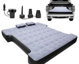 Camping Short Truck Air Mattress, Pickup Truck Air Mattress Bed, Travel - £72.22 GBP