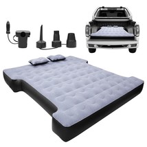 Camping Short Truck Air Mattress, Pickup Truck Air Mattress Bed, Travel - £72.08 GBP
