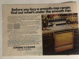 Vintage Corning Range print ad pa3 - $6.92