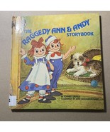 The Raggedy Ann and Andy Storybook Hard Cover 1980 Vintage - £6.86 GBP