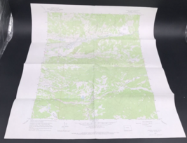1965 Rosies Ridge Wyoming WY Quadrangle Geological Survey Topo Map 22&quot;x2... - £7.41 GBP