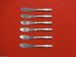 Canterbury by Towle Sterling Silver Trout Knife Set 6pc HHWS Custom Made 7 1/2" - £471.38 GBP