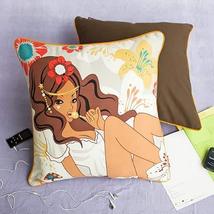 Onitiva - [Candy Girl] Cotton Decorative Pillow Cushion / Floor Cushion ... - £21.65 GBP