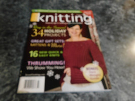 Love of Knitting Holiday 2012 Poinsettia Wrap - $2.99